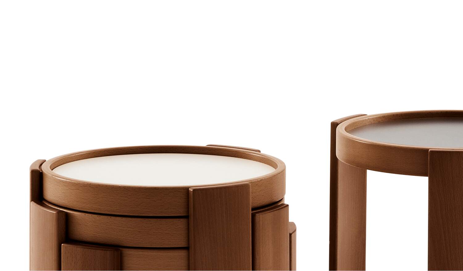 780/783 Round low table by Gianfranco Frattini